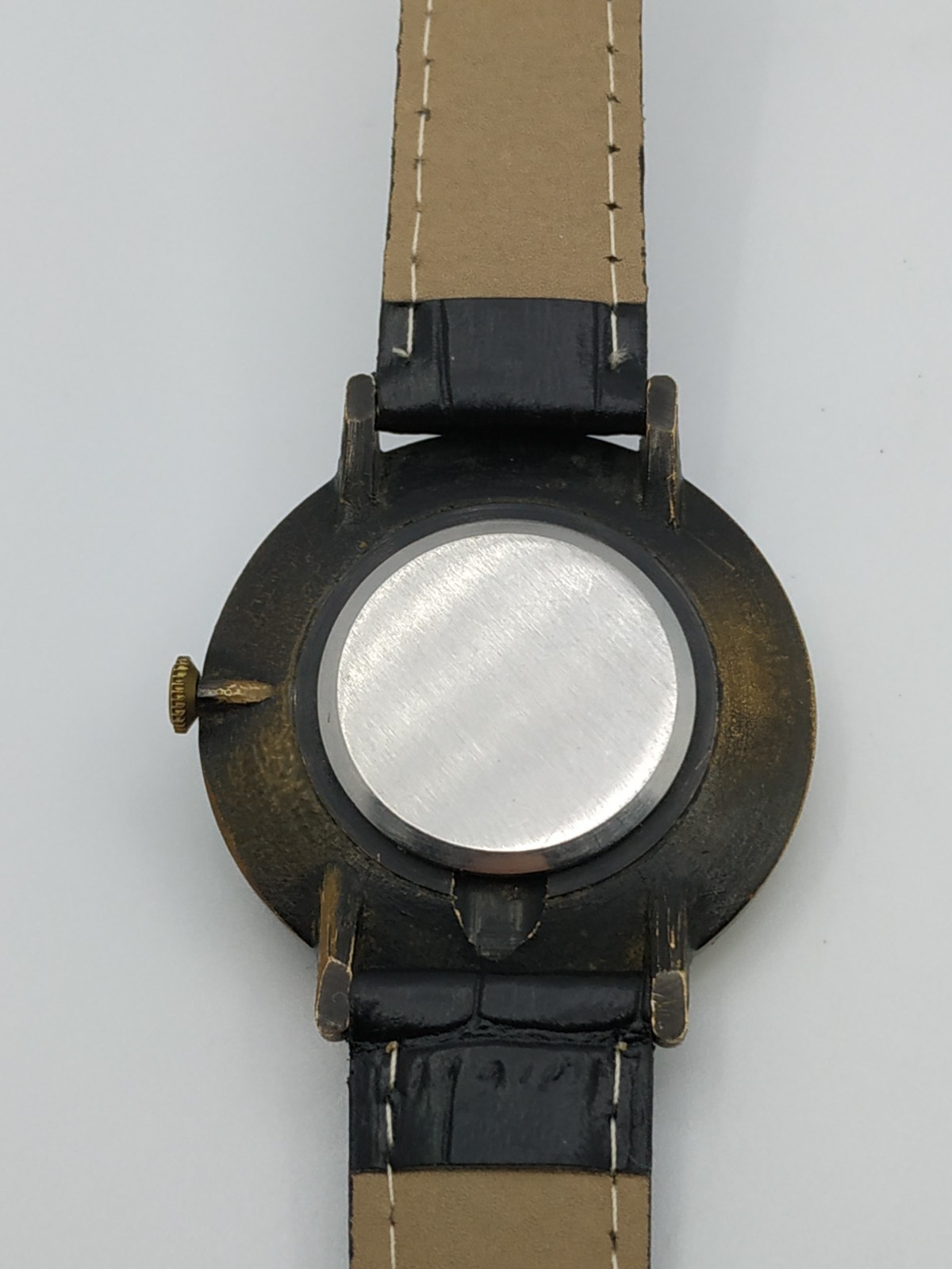 Men’s Vintage Watch Zarya SEKONDA INTERVOLGA USSR Mechanical Retro Soviet Dress