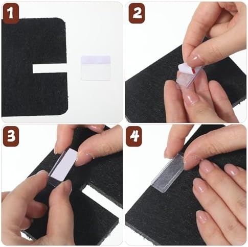 300 Pcs Earring Card Adapter Plastic Lip Hanger Self Adhesive Bulk Jewelry Displ
