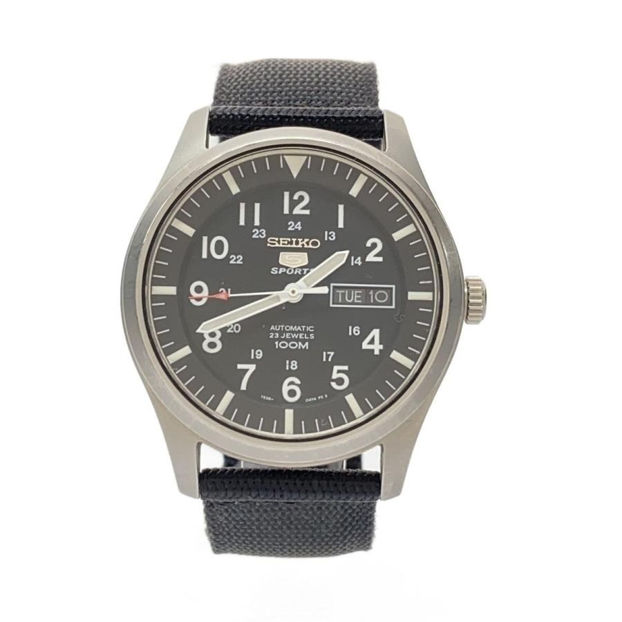Seiko 5 Sports [Exc+5] 7S36-03J0 SNZG11J1 Automatic Men’s Military Watch Khaki