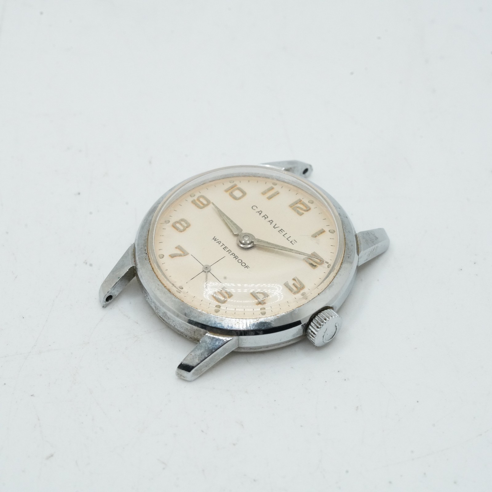 Vintage 1960s Caravelle by Bulova M3 Waterproof Manual Winding Watch Head