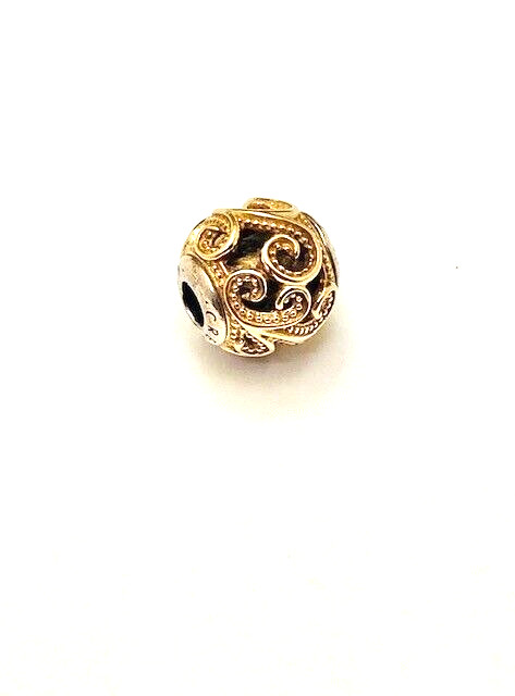 Authentic Pandora Creativity Charm From Essence Collection with 14K Gold Retired