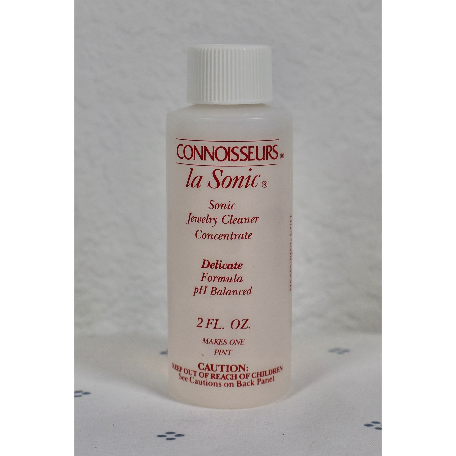 Connoisseurs la Sonic Jewelry Cleaner Concentrate Delicate Formula 2 fl oz