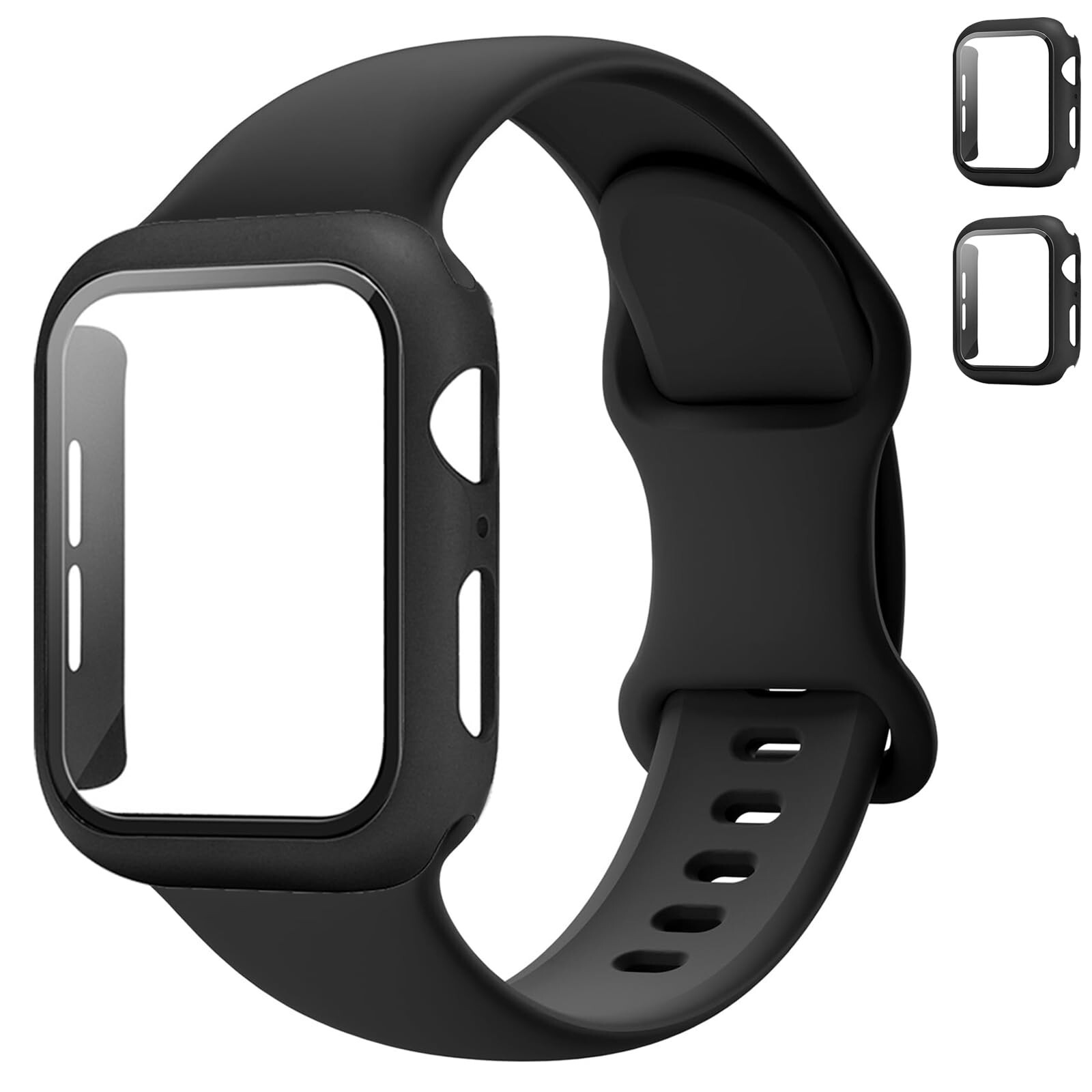 Sport Band and Case for Apple Watch Band 40mm 44mm 46mm 42mm 41mm 45mm 38mm i…