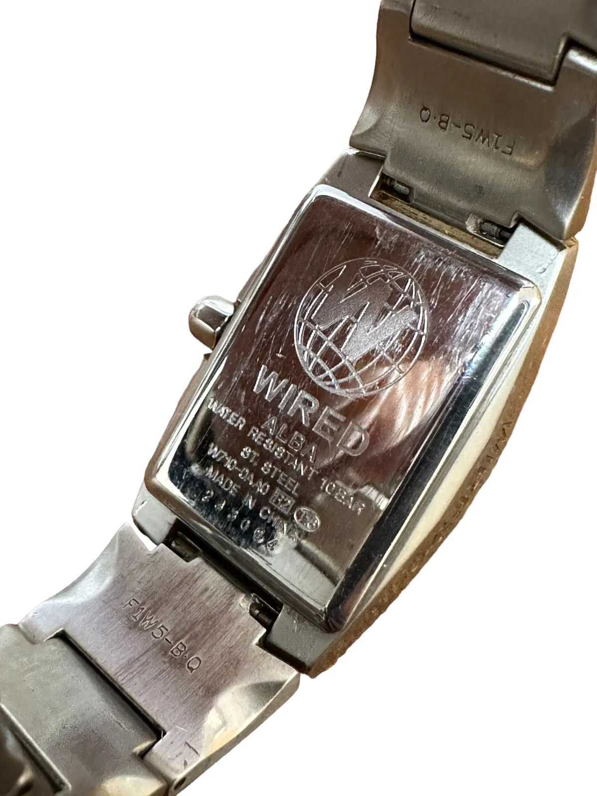 [Rare 1990s] Seiko Alba Wired Digital Watch (Working LCD, Junk Item)