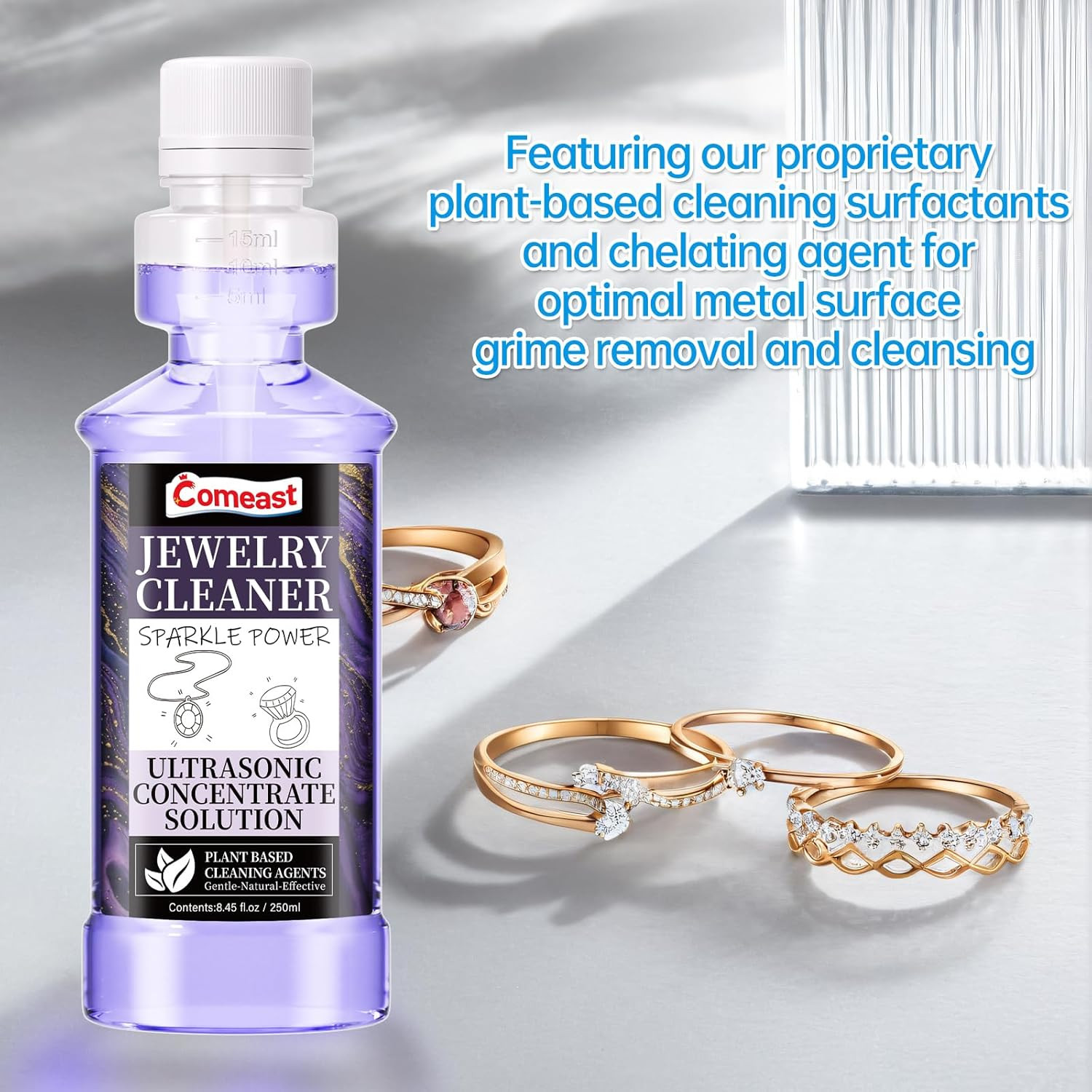 Ultrasonic Cleaner Solution Concentrate, Ultrasonic Jewelry Cleaner Solution, Pr