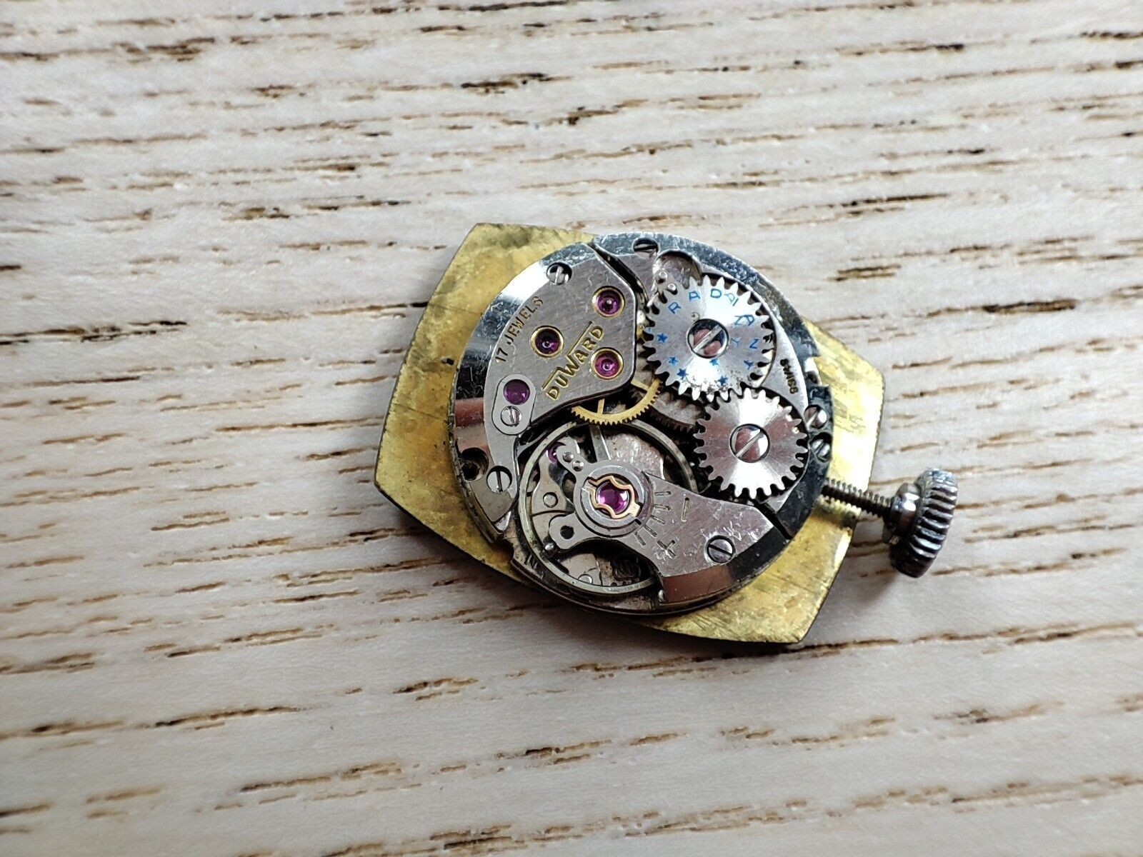 Camy – Duward Watch movement ETA 2412 – 15.4 mm – for parts and spares