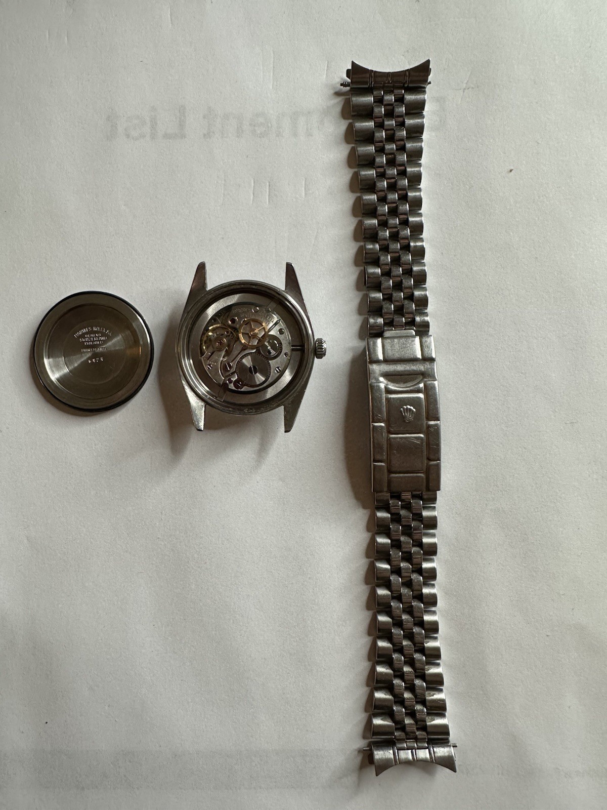 ROLEX OYSTER PRECISION REF 6424 STAINLESS STEEL ORIGINAL DIAL