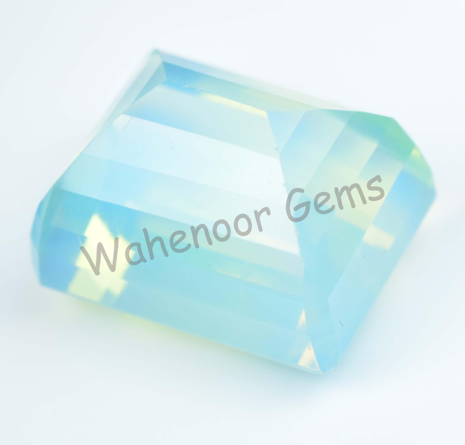 Natural Lime Opal 46.45 Ct Emerald Welo Untreated Australian Certified Gemstone