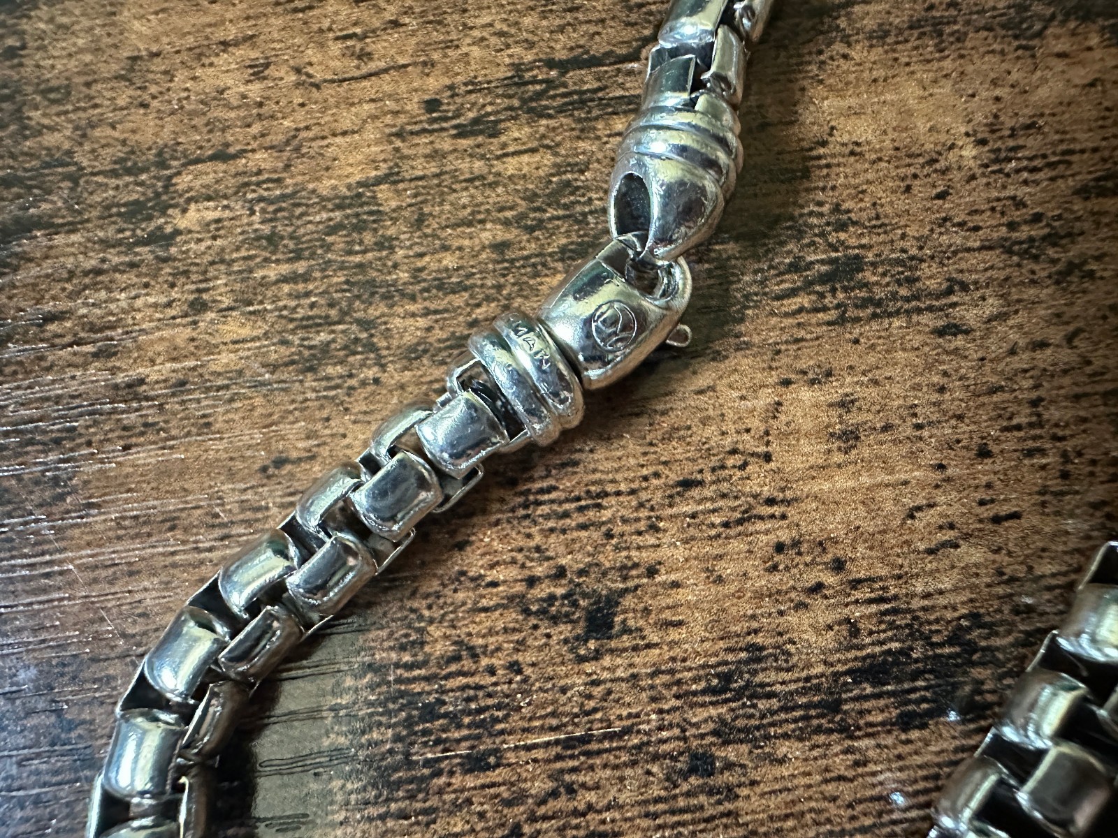 David Yurman Box Chain Necklace in Sterling Silver – 7.3mm – 20″ – FREE SHIP