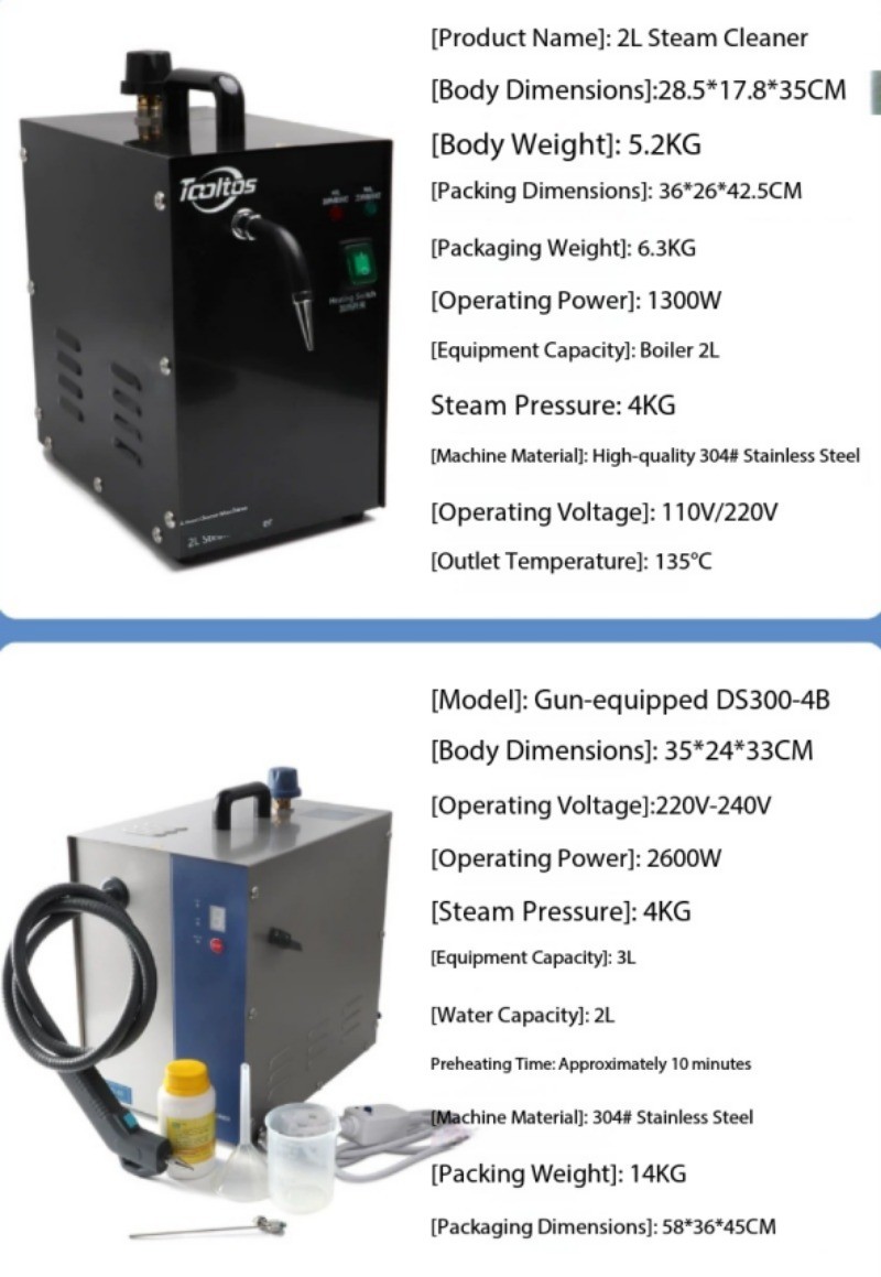 Steam Cleaner; Steam Sprayer; Small Steam Generator for Jewellery Plating