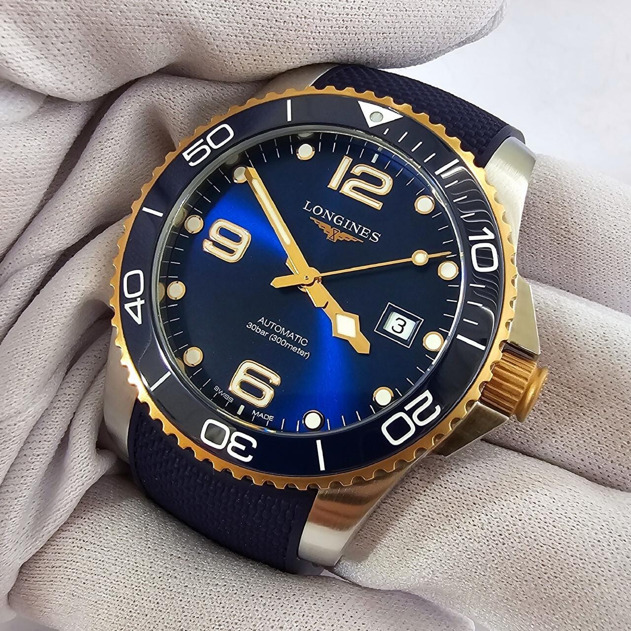 Longines Hydroconquest Automatic 41MM Blue Dial Men’s Watch L3.781.3.98.9