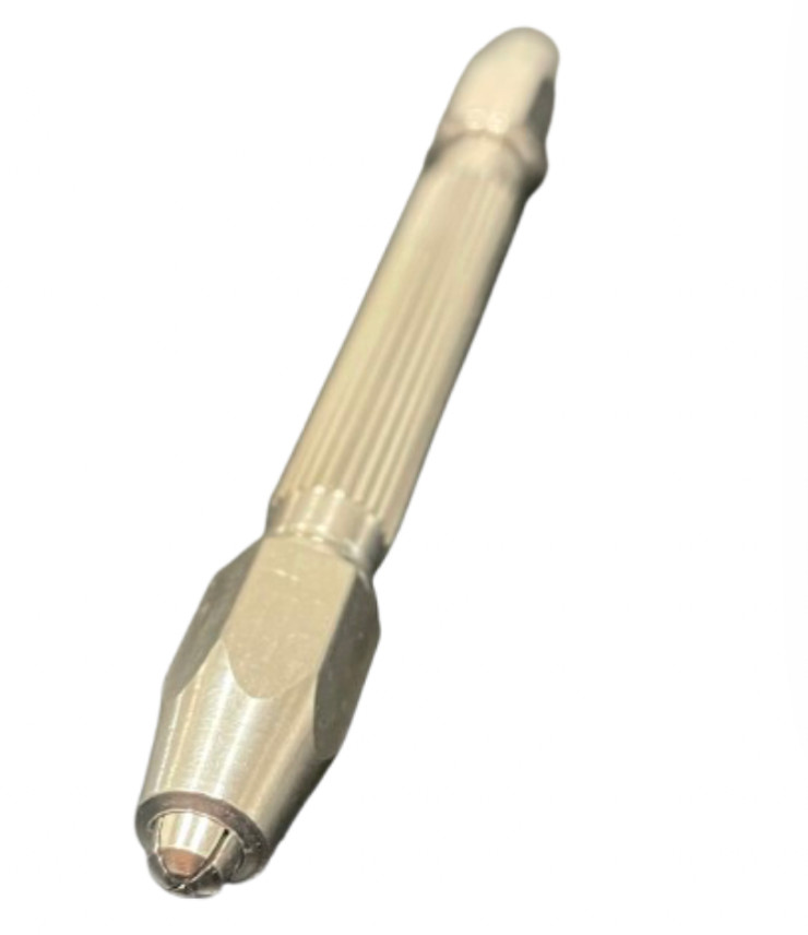 Micro Vise 2 Collet Double Sided Pin Vice 9.5cm Length Handheld Jewelry Tool