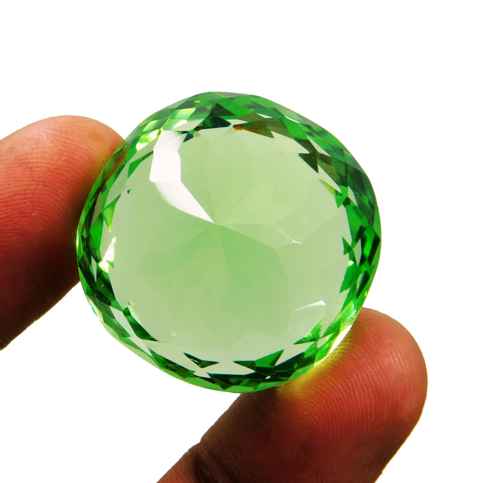 Certified 111.90 Ct Natural Green Peridot Radiant Shape VVS Pak Loose Gemstone
