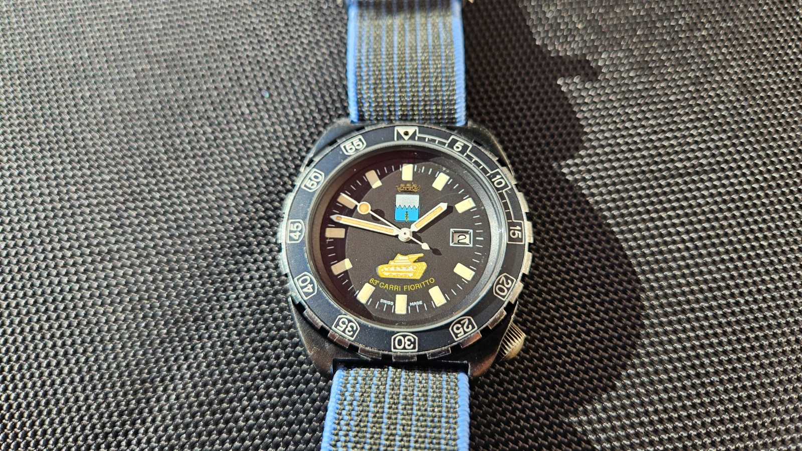 Rare North Eagles Military Tank – Carri Fioritto black PVD