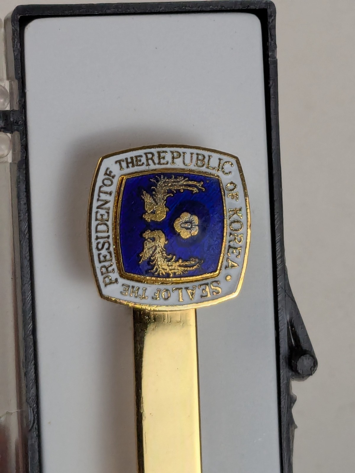Vintage – Seal of the President of The Republic of Korea Tie Clip – B17A