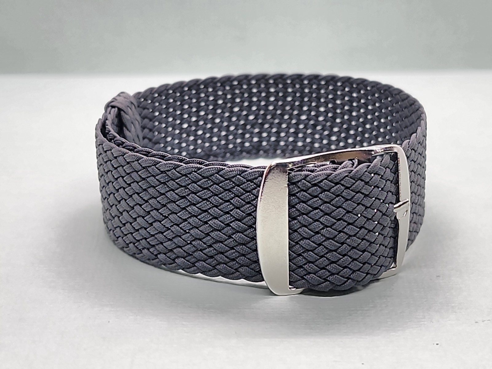 Four 1960’s-70’s NOS 20mm Perlon Woven Nylon 1 Piece Military Style Watch Bands