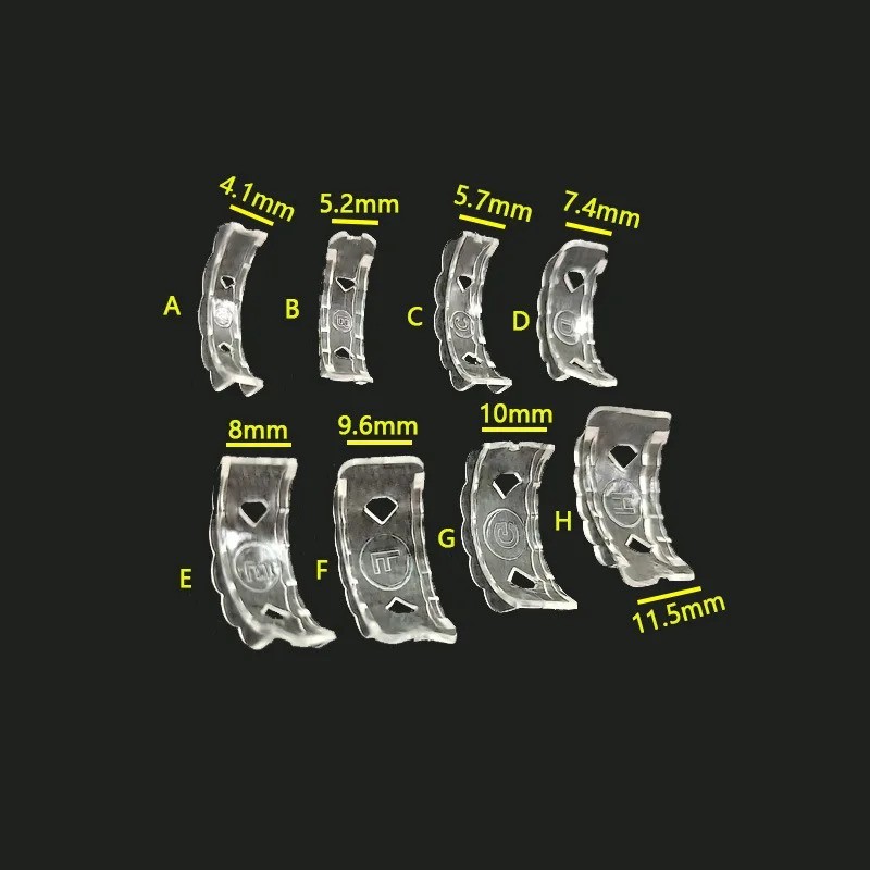 Invisible Ring Size Adjuster Set 8Pcs Loose Rings Resizer Reducer Spacer Guard