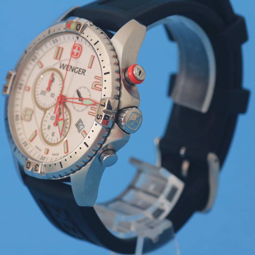 Wenger Squadron 7705X Chronograph Quartz Wrist 22.4cm Watch