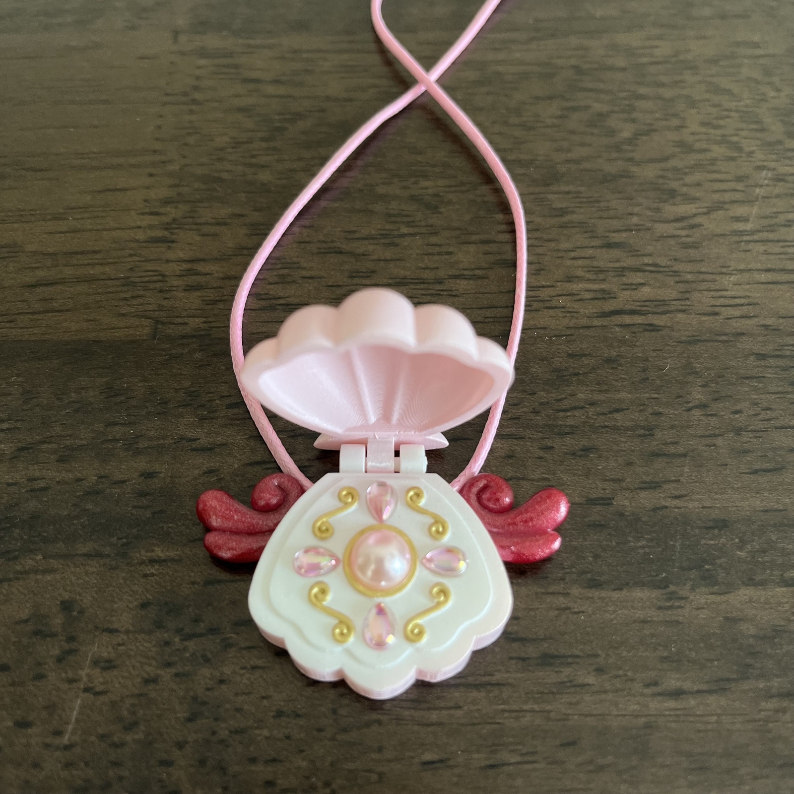 Handmade Pichi Pichi Pitch Openable Pendant Mermaid Melody Necklace Luchia Hanon