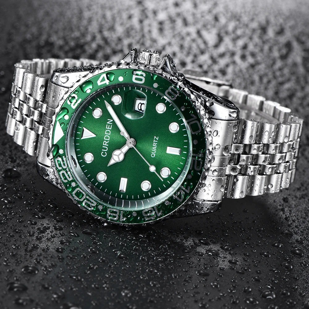 Men Famous Brand Watches Students Boys Fashion Stainless Steel Band Casual Calen