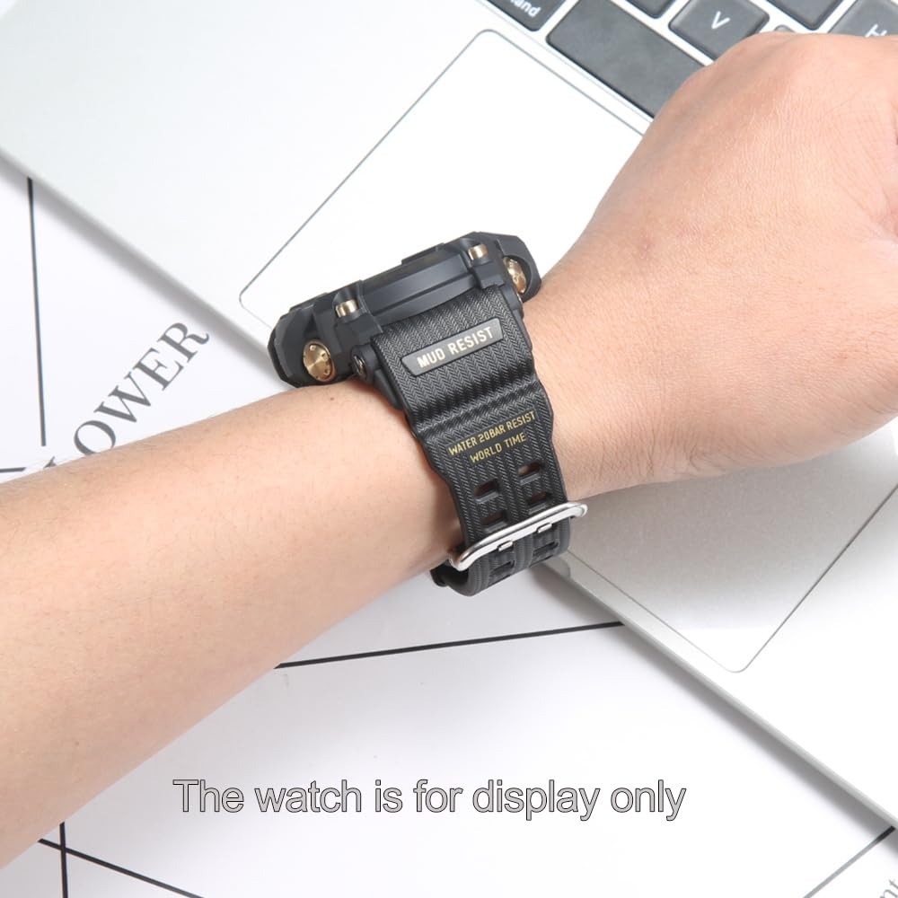 GG-1000 Resin Replacement Strap Compatible with Casio Master of G MUDMASTER G…