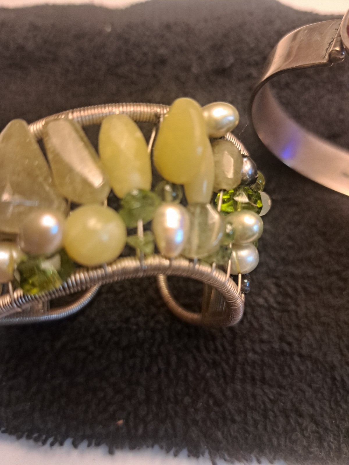 Tana Action Jewel Cuff, Animal Handmade Cuff 925 Stunning 800 Enamel Bracelet