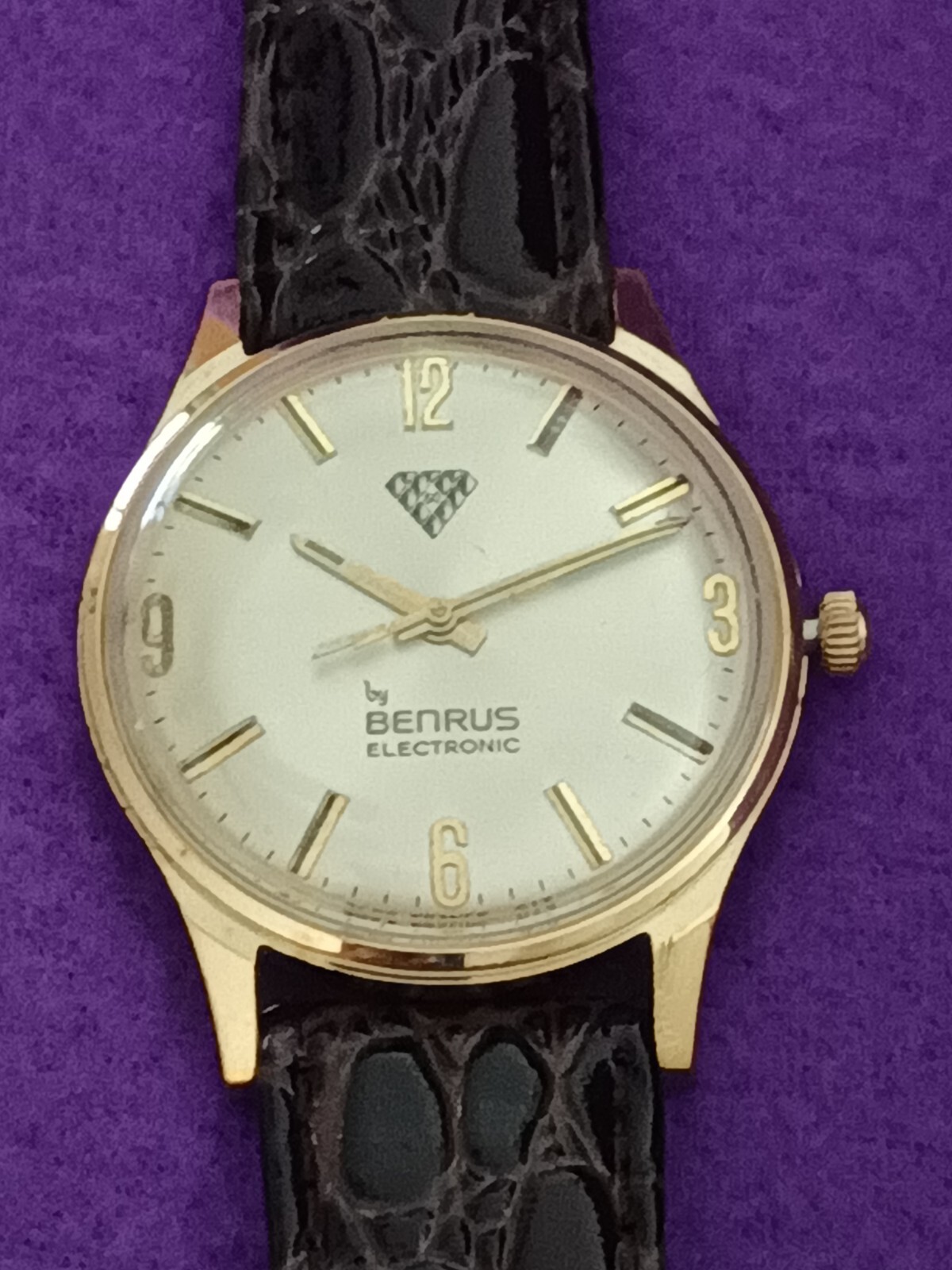 Benrus 60 by Benrus Electronic 11 Jewel Manual Wind, France Series 9021