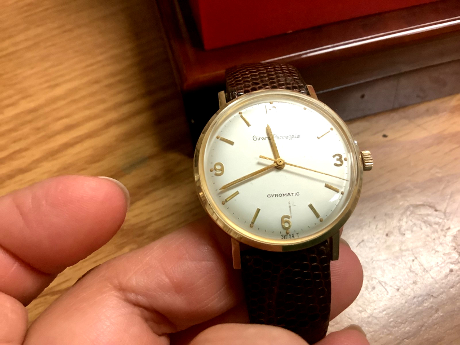Girard-Perregaux Gyromatic Men’s Watch Automatic 10k Gold Filled Case Runs!