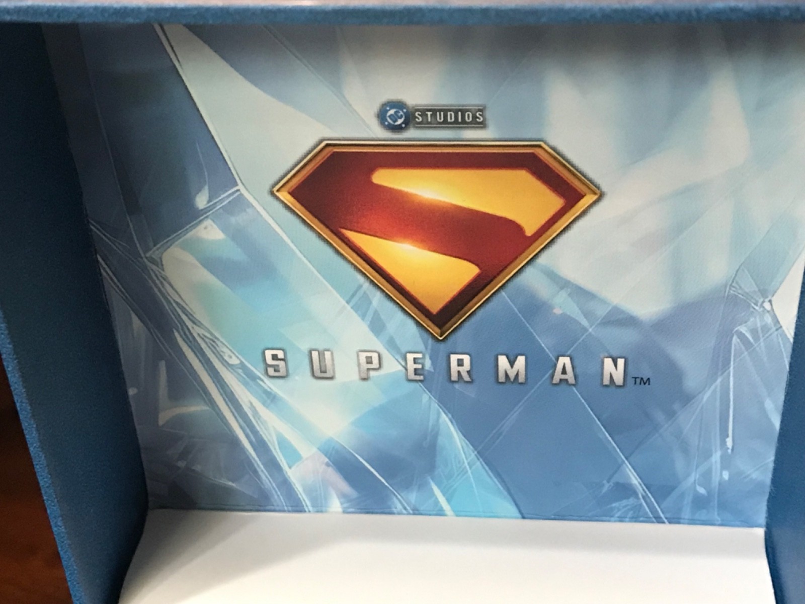2025~ACCUTIME DC Comics Superman Watch With Box~ Brand New~WITH BOX & PAPERS