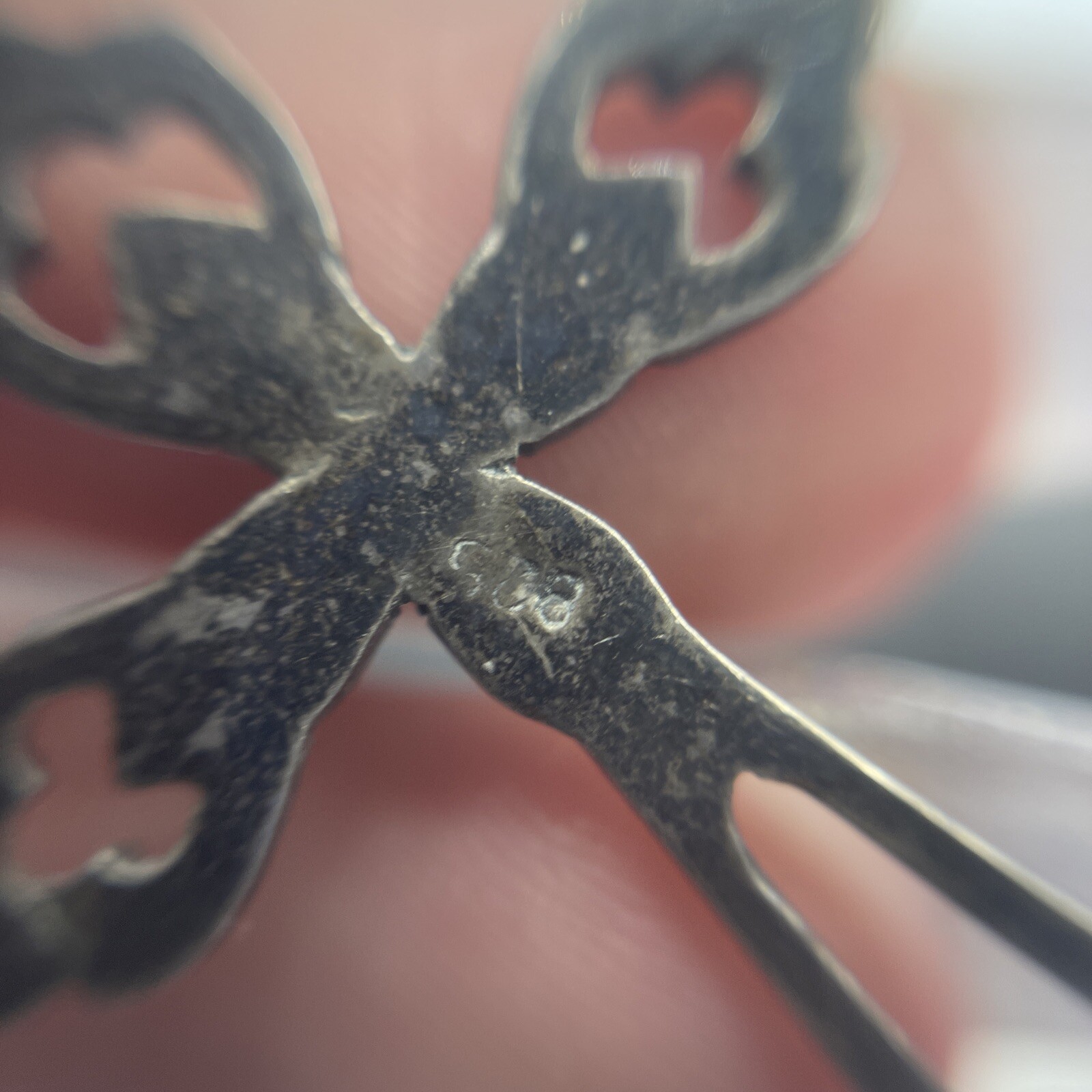 Beautiful 925 Sterling Silver Cross Design Pendant/ Charm # P112