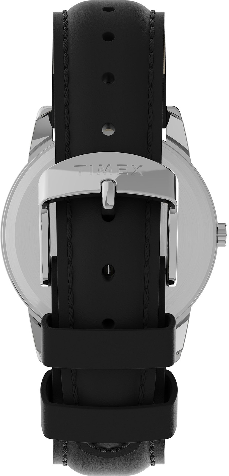 Timex Men’s Easy Reader Black Leather Strap Watch – T2H281 NEW