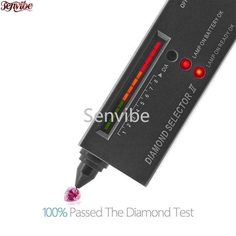 0.35~5ct VVS1 Pink Pear Excellent Cut Moissanite Loose Gemstones Jewelry Making