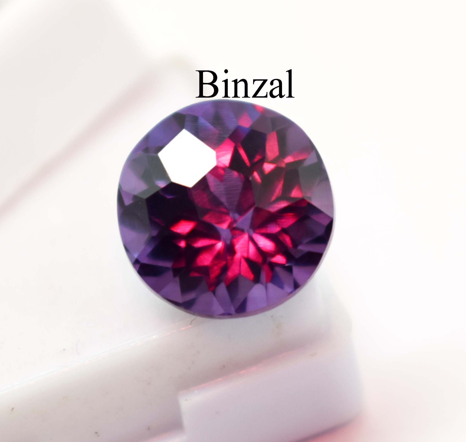 Rare Round Alexandrite Gemstone 10–12 Ct Color Changing Excellent Cut Loose Gem