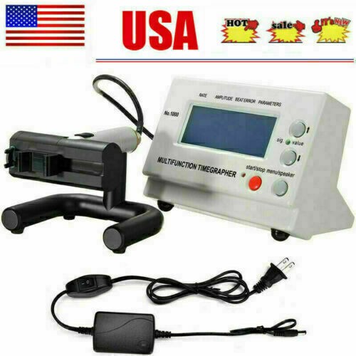 No.1000 Weishi Timegrapher Mechanical Watch Timing Machine Multifunction NEW