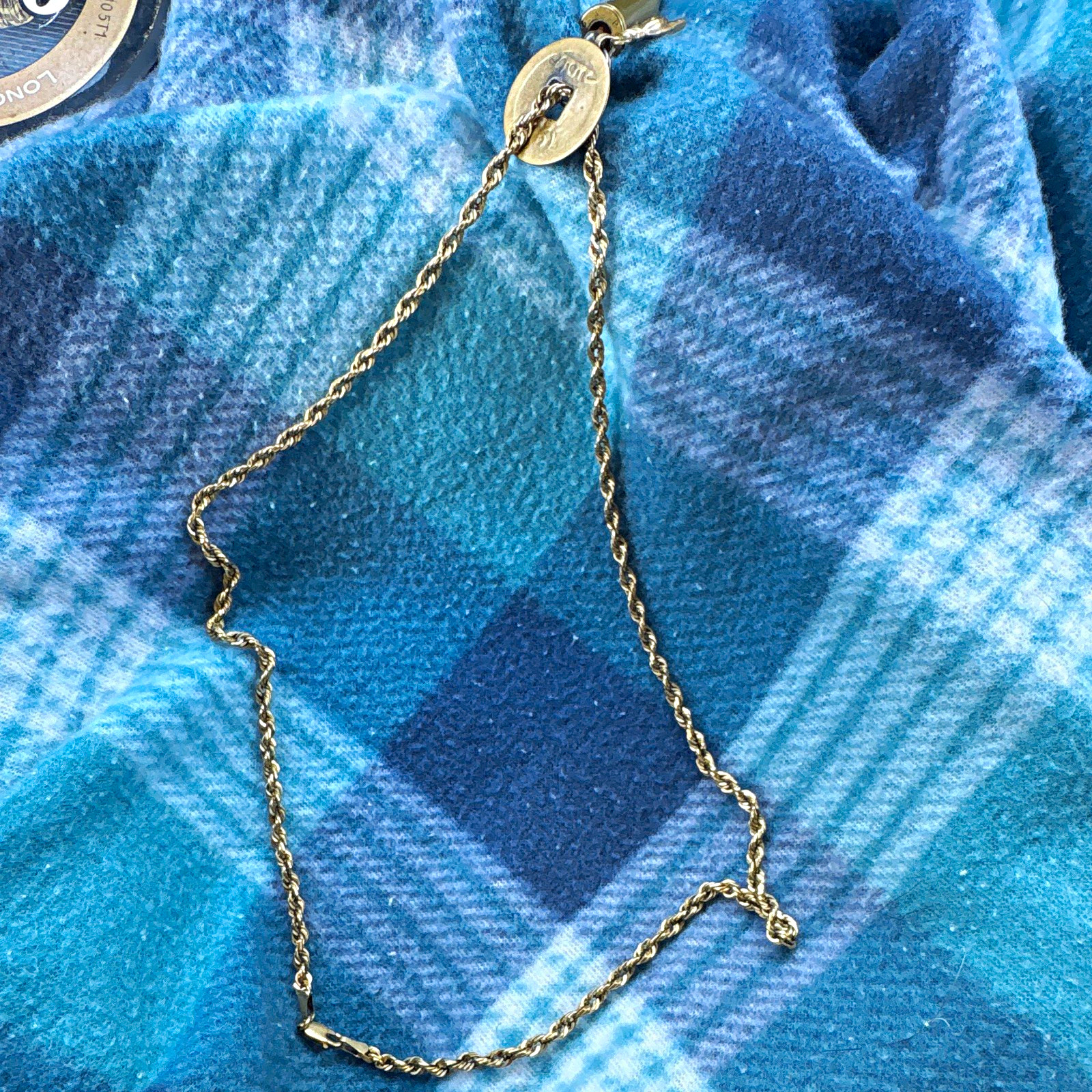 10k gold chain with optional pendants