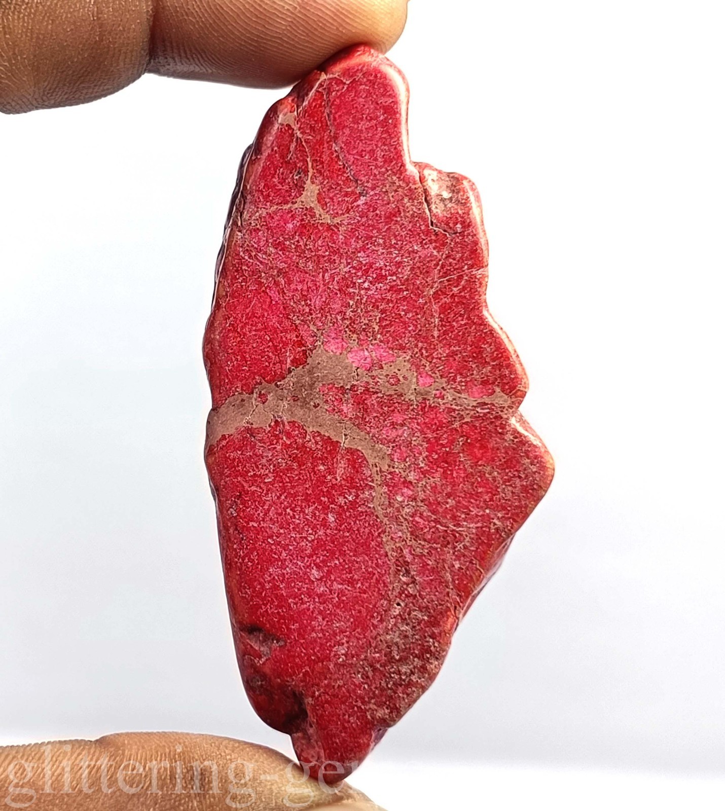 115.00 Ct Natural Red Turquoise Slab Rough Arizona 69x8mm Gems 5ADF