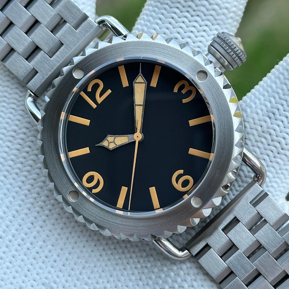 STEELDIVE SD1913 Mens 47mm 3000M Automatic Dive Watch NH35 Sapphire Steel