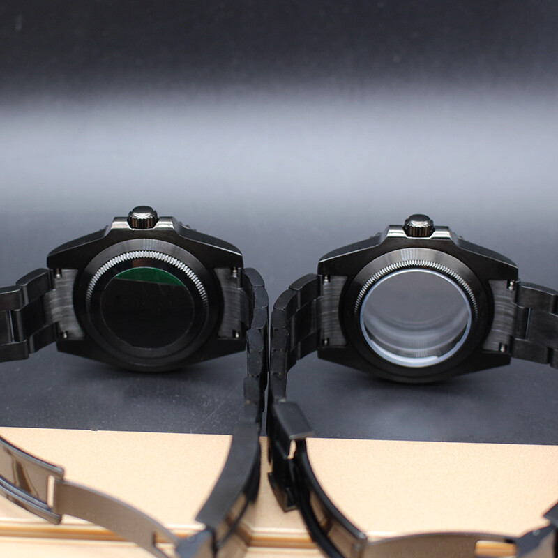 40mm Watch Cases 20mm Strap Sterile Sapphire Glass Fit Nh35 Nh36 Nh38 Movement