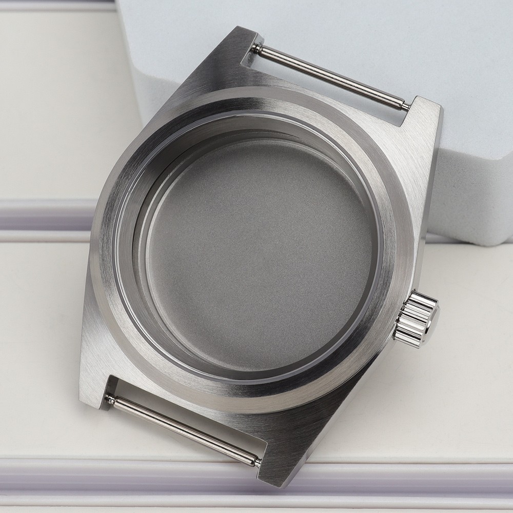 38.1mm Watch Case Calendar Window Sapphire Crystal For Seiko NH34 NH35 NH36 NH38