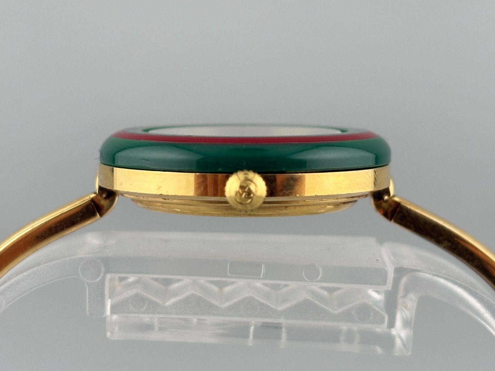 [S Size Very Good+5] Gucci Change Bezel 11/12.2 Women Watch Gold White 12 Colors