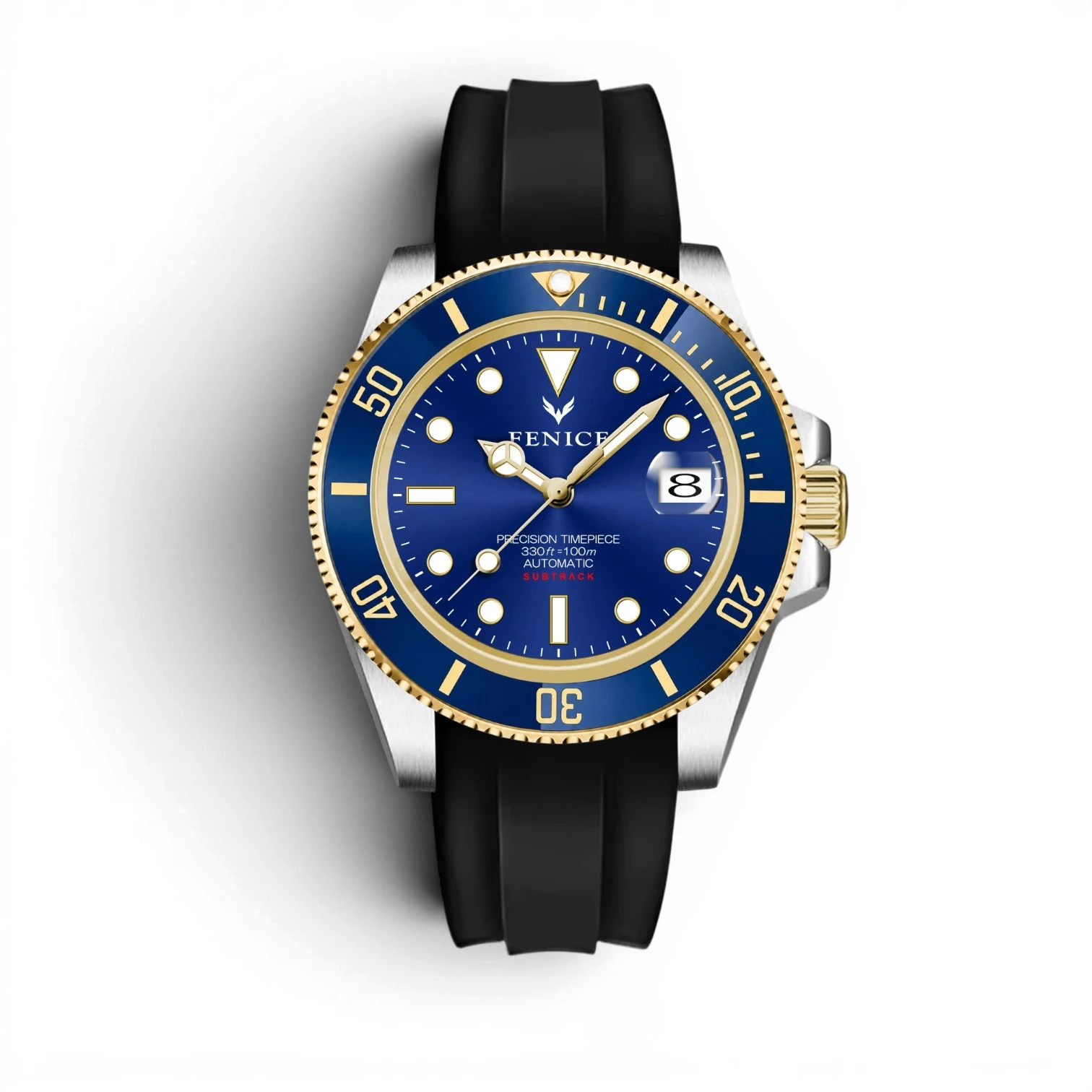 Phoenix Subtrack Imperium Blue 10ATM Automatic Watch with Miyota Movement
