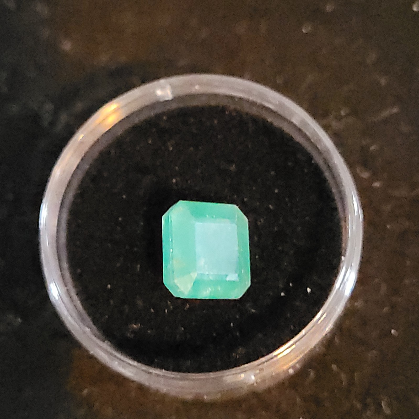 Natural Untreated Certified Rich Green Translucent Columbian Emerald 3.63ct