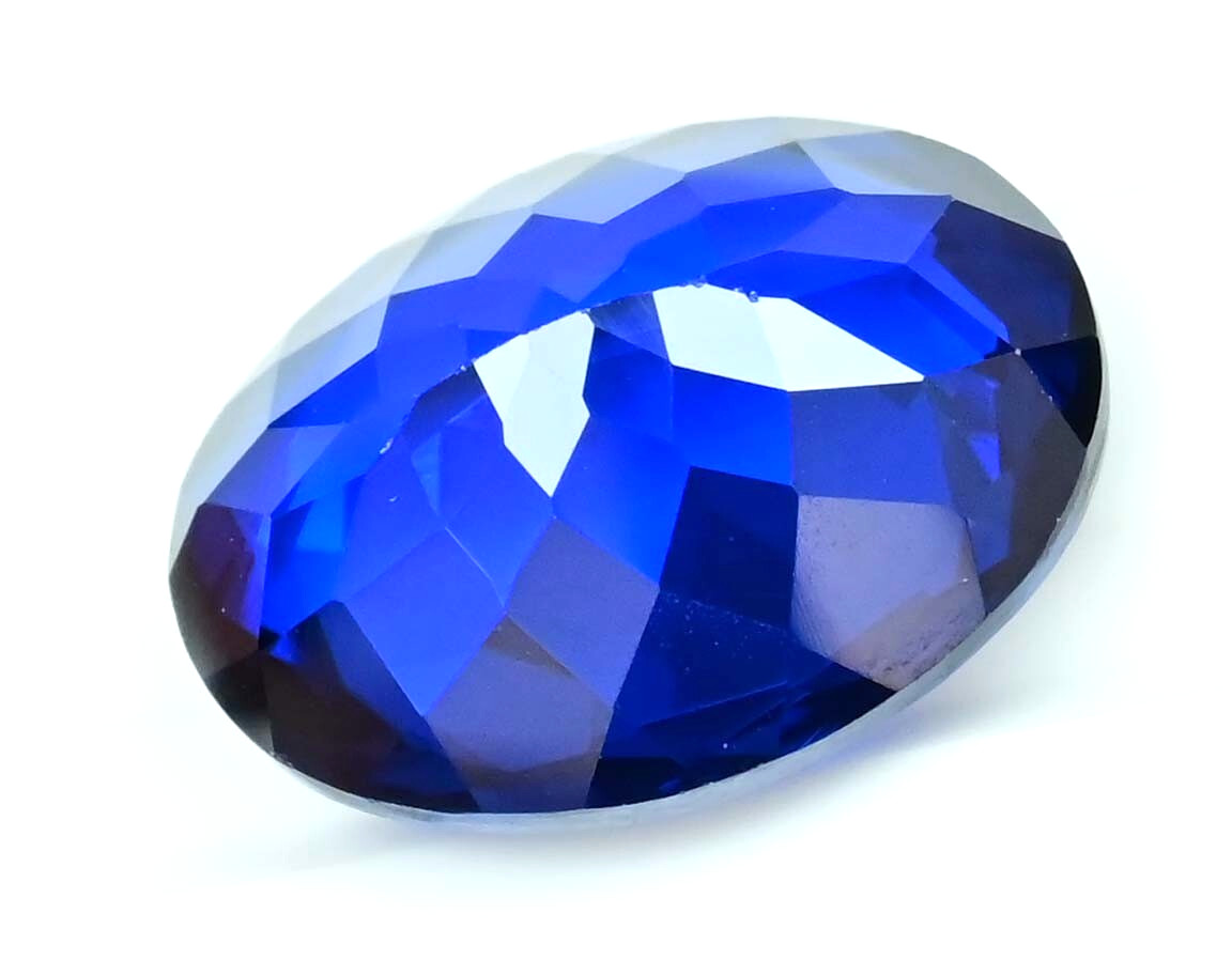Natural D’ Block Blue Tanzanite 13.40 Ct Excellent Oval Certified Loose Gemstone