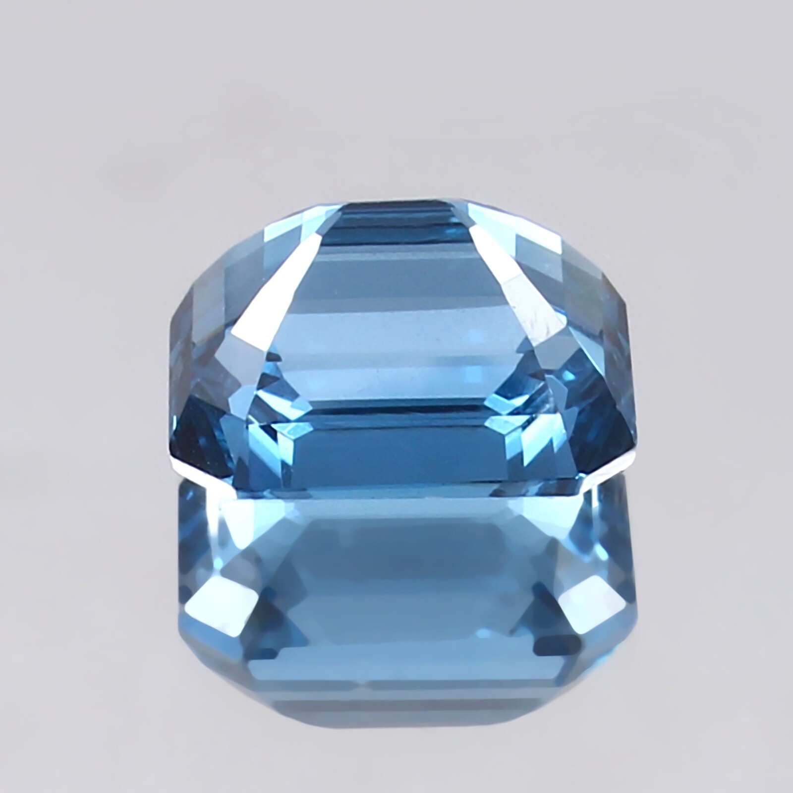 Extra Fine Natural Santa Maria Aquamarine Loose Radiant Cut Gemstone 14×10 MM