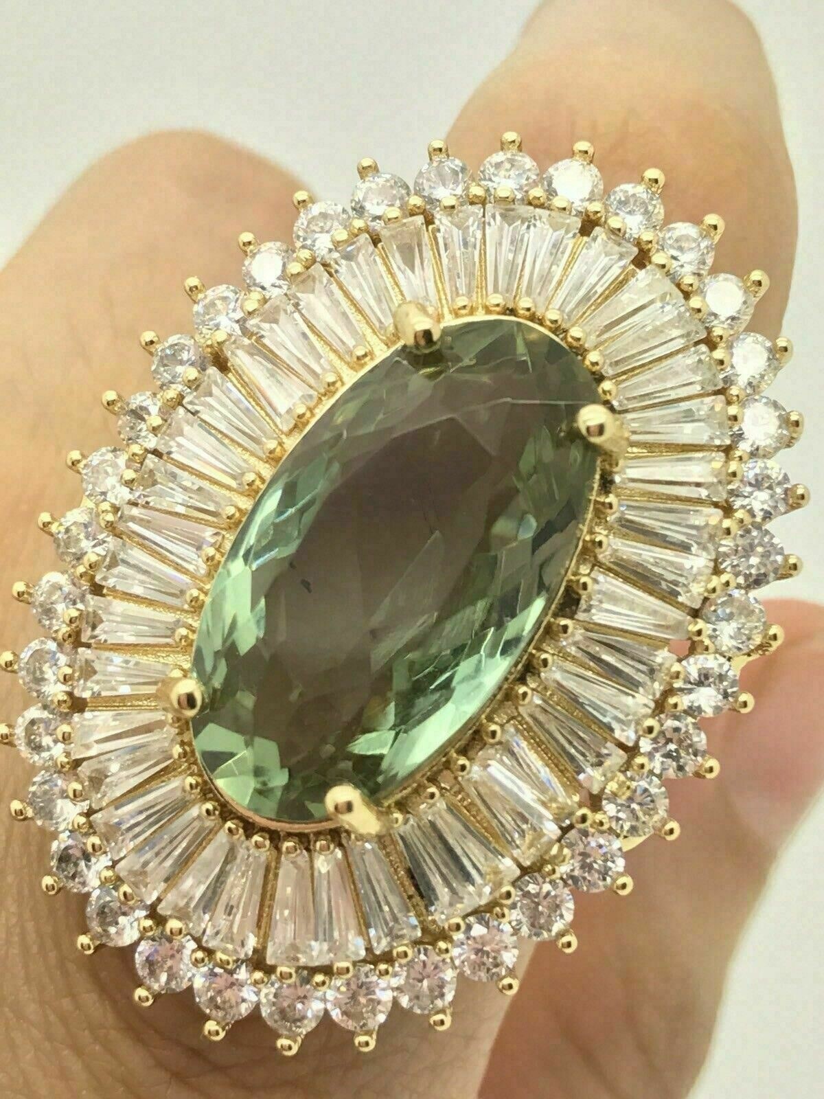 CERTIFIED MASTERPIECE OF ART COLOR CHANGE ALEXANDRITE DIAMOND RING ITALY SIZE 8
