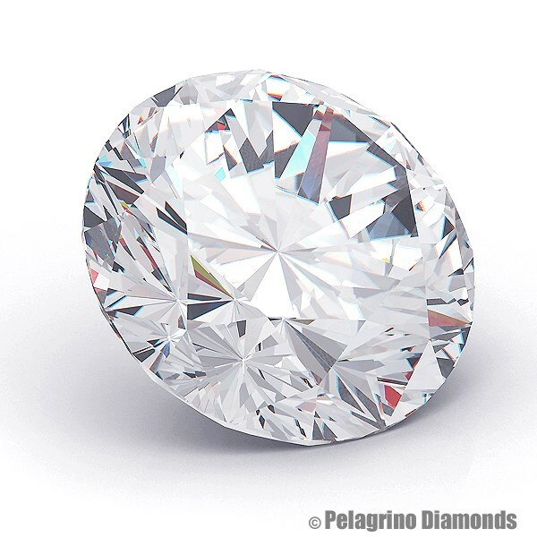 1.59 CT I-SI3 Excellent Round Natural Diamond 14KW Gold Classic Men’s Ring 8.2mm
