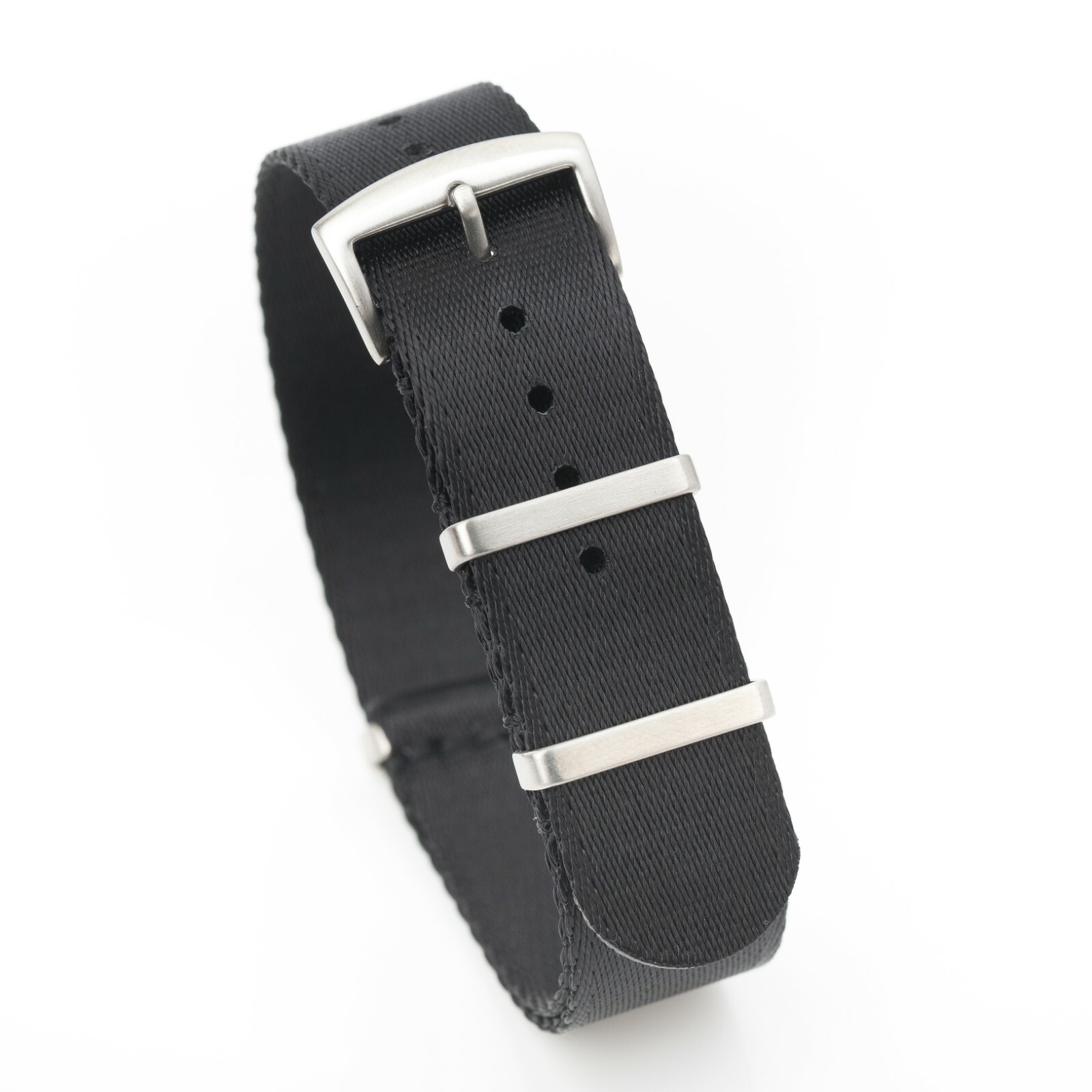 20mm 22mm Premium 1.2mm THIN Military Woven Seat Belt Nylon Watch Strap