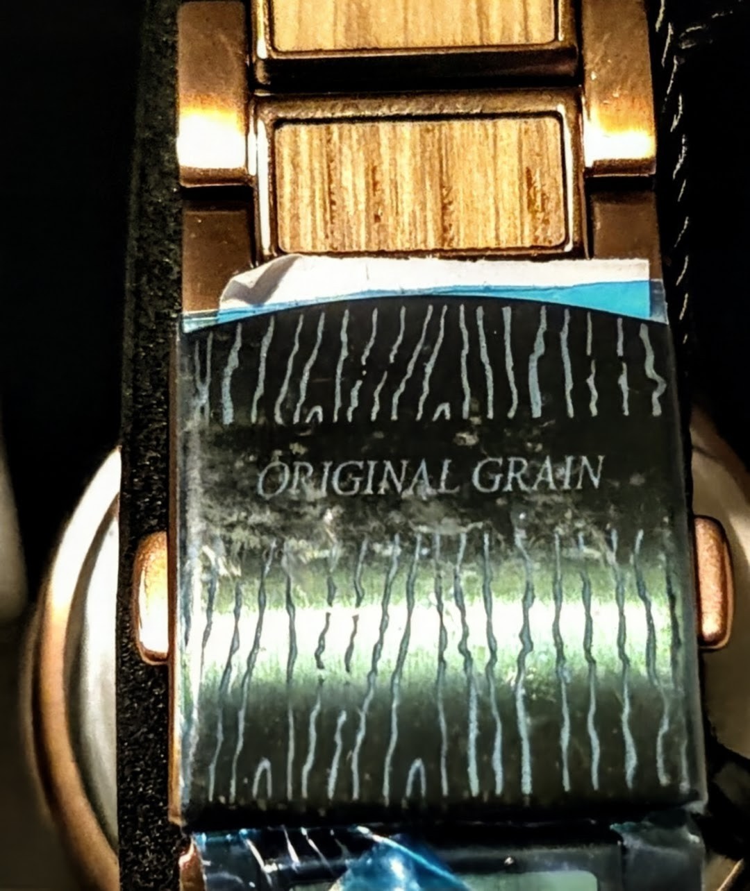 Original Grain Whiskey Espresso Barrel 42mm Watch – New in Box