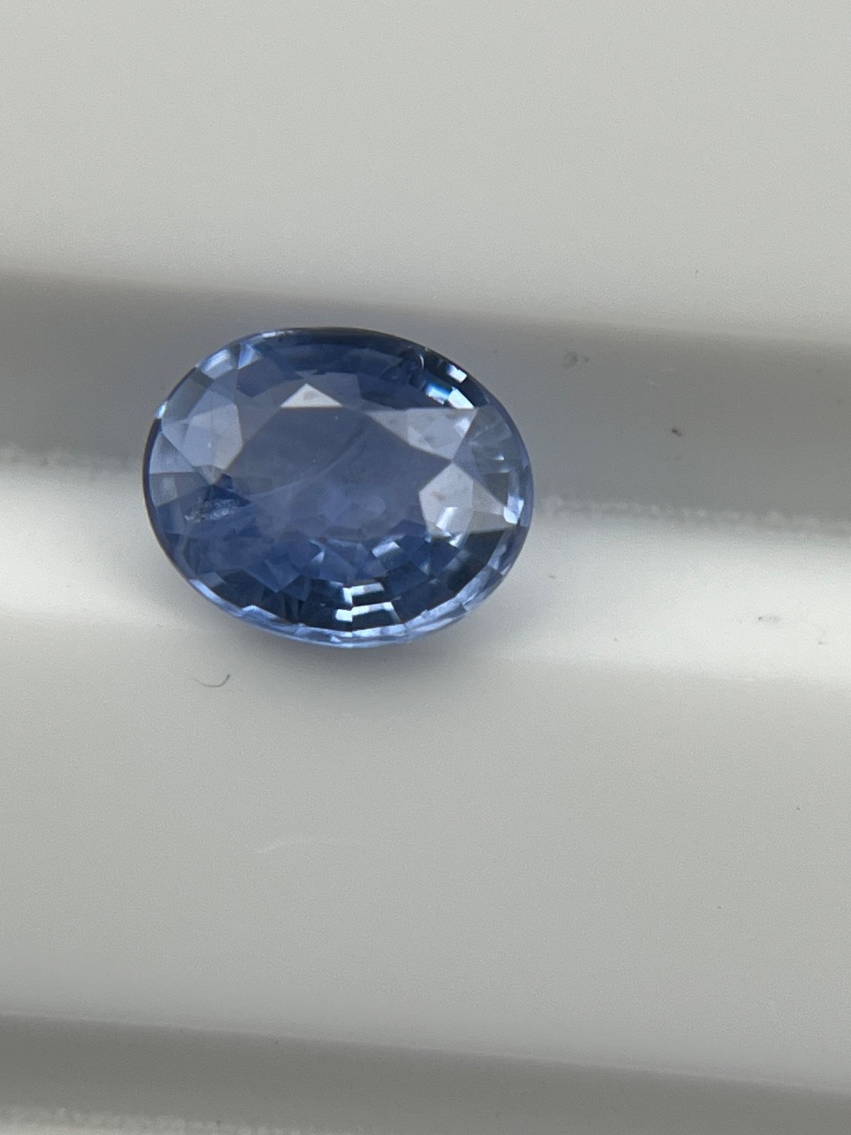 Natural Blue Sapphire Oval Cut Loose Gemstone .63 Ct 5.67 x 4.69 mm BLS-44