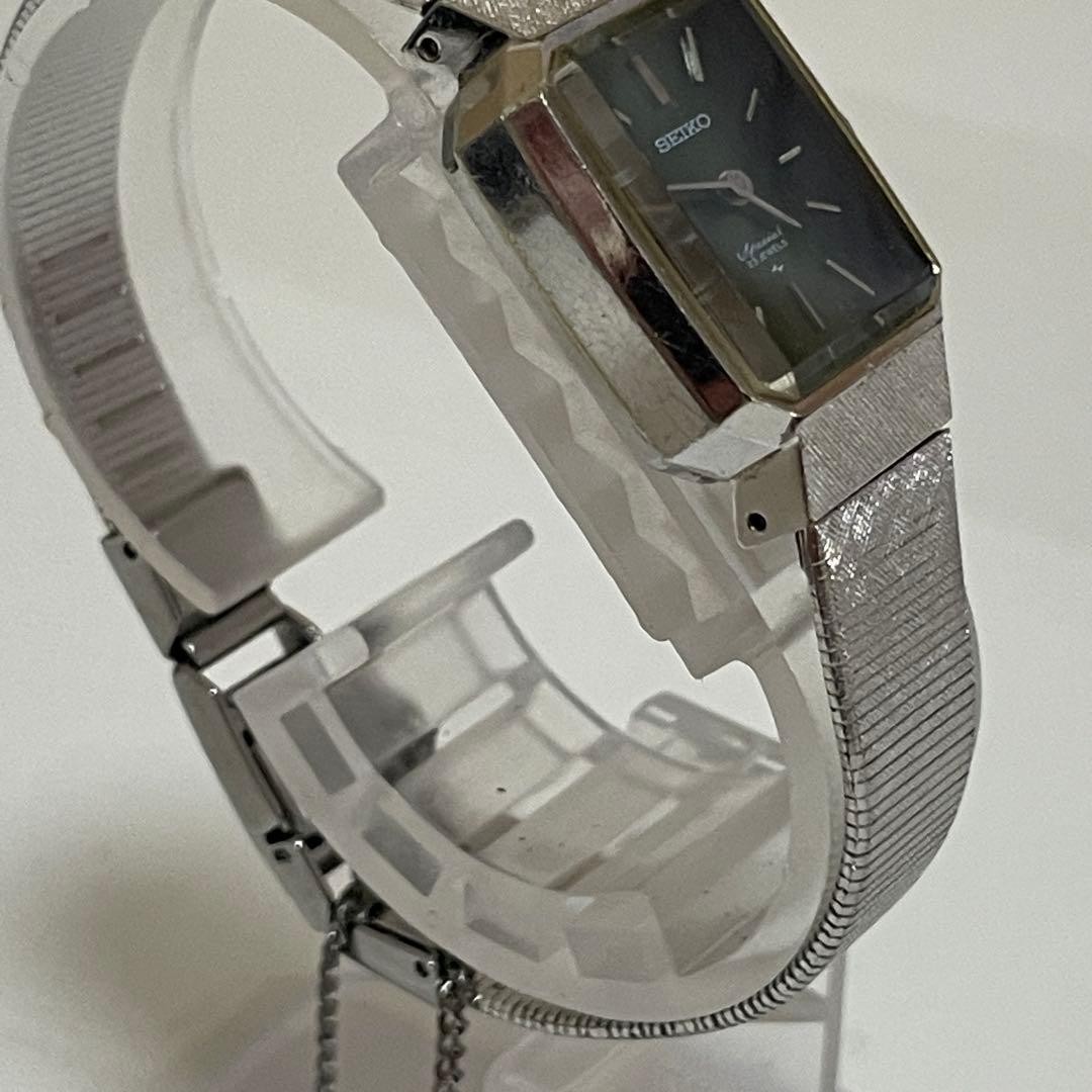 Rare Seiko Special Hand-Winding Watch, 23 Jewels, 1140-3140, Green